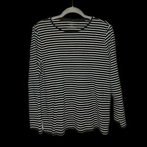 2X striped The Talbots Tee